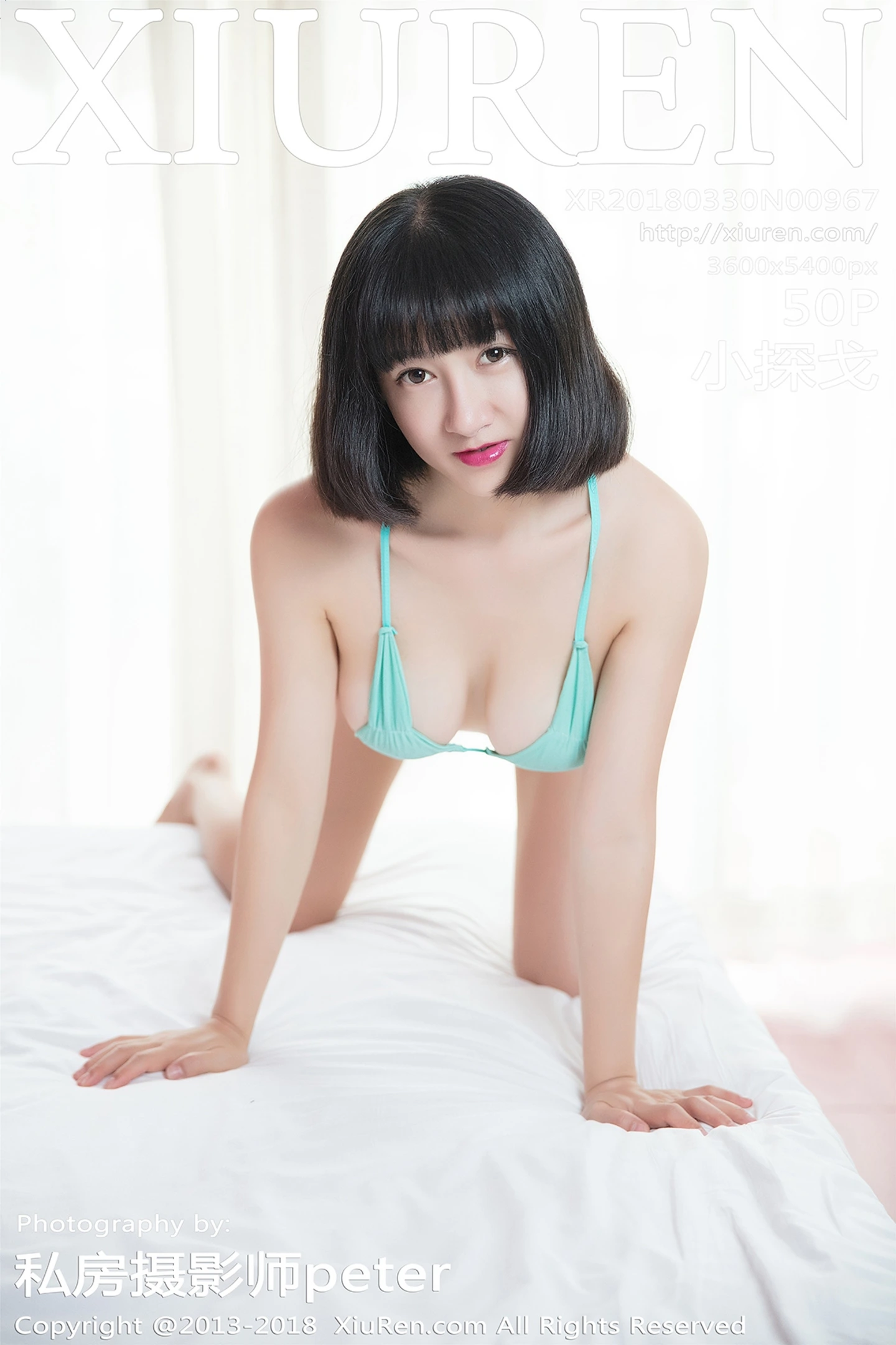 [XiuRen秀人网]No.967_嫩模小探戈三点式比基尼+私房内衣秀完美身材撩人诱惑写真50P-秀人网 - XiuRen.Pro